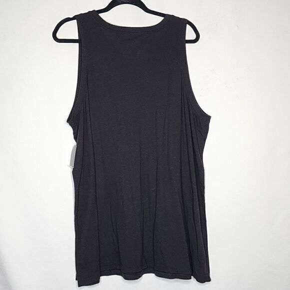 4X 26W Torrid Black Classic Fit Tank Vintage Triblend Jersey Knit Layering Crew - Picture 7 of 7